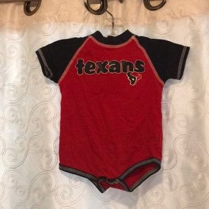NFL Houston Texans Onsie Size 0-3 Months!